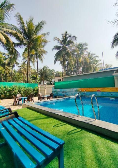 Gk Beach House 5Bhk Pvt Pool Villa Mumbai Exteriör bild