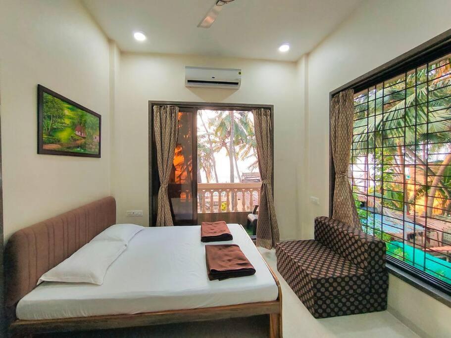 Gk Beach House 5Bhk Pvt Pool Villa Mumbai Exteriör bild