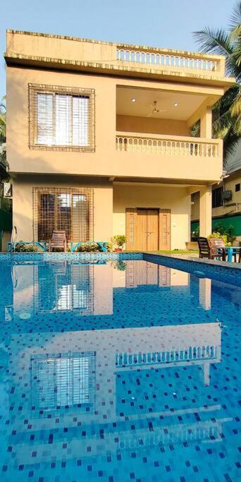 Gk Beach House 5Bhk Pvt Pool Villa Mumbai Exteriör bild