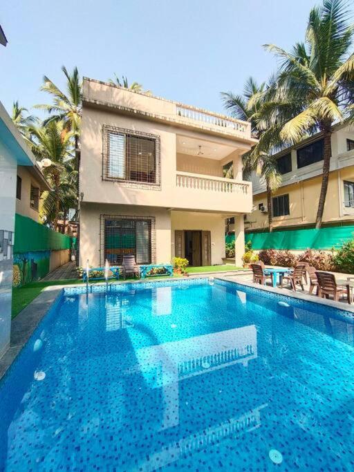 Gk Beach House 5Bhk Pvt Pool Villa Mumbai Exteriör bild